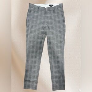H&M Plaid Skinny Fit Pants